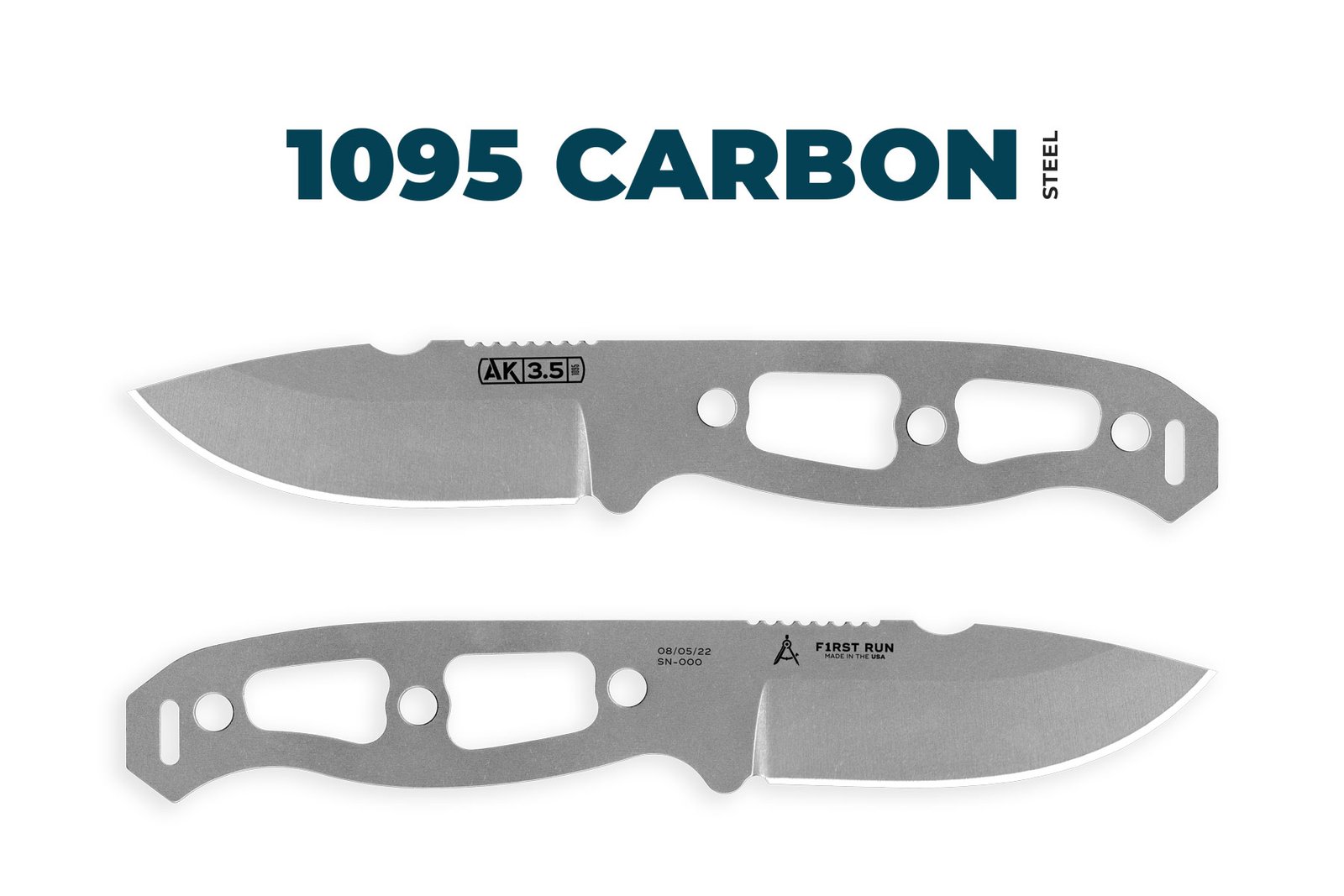 Cerakote high-carbon knife blade for the Architect AK 3.5 knife