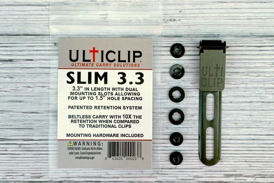 ULTICLIP: SLIM 3.3 POCKET CLIP